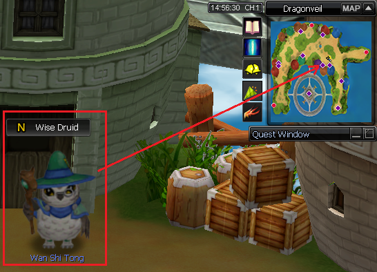 Dragonveil druid location