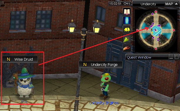 Undercity druid location